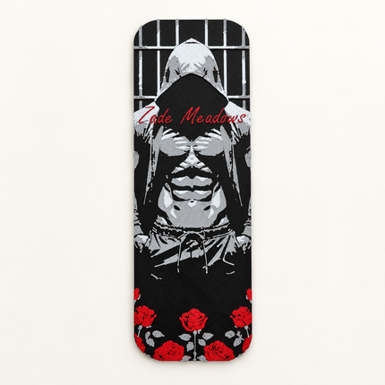 3D-printed bookmark on warm white-4