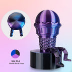 Black & Blue & Purple