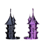 Purple & black