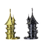Black & Dark Gold