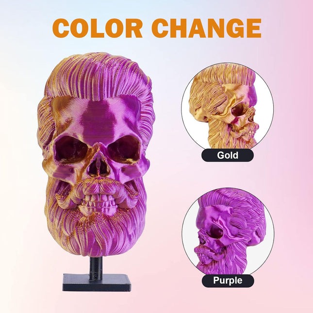 Silk Dual-Color PLA Filament