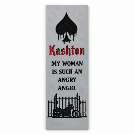 Angry Angel – Kashton Bookmark