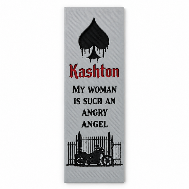 Angry Angel – Kashton Bookmark