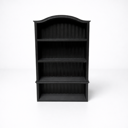 Miniature Arched Beadboard Bookshelf