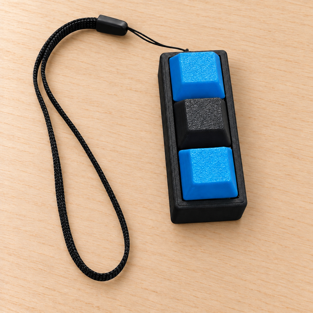 3 Key Mechanical Keyboard Clicker