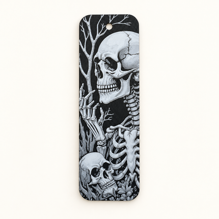 Bone & Briar – Gothic Skeleton Bookmark