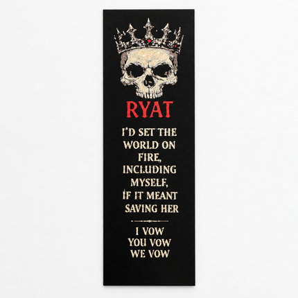 Burning Devotion – Ryat Bookmark