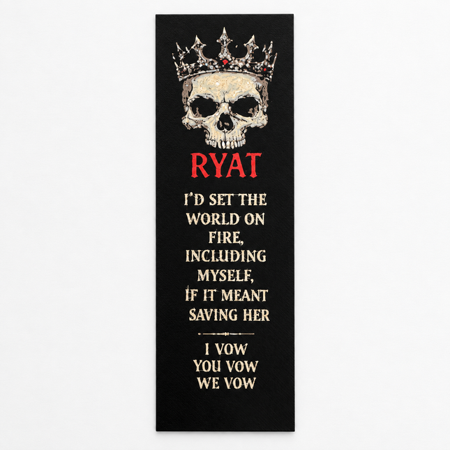 Burning Devotion – Ryat Bookmark