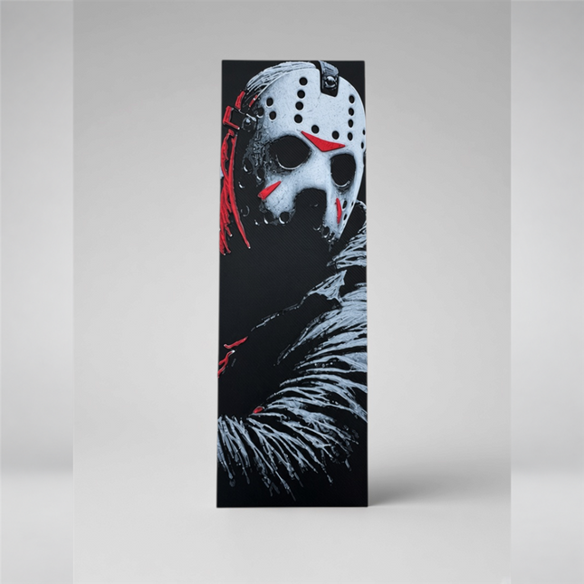 Camp Blood — Horror Icon Bookmark shown on a neutral background