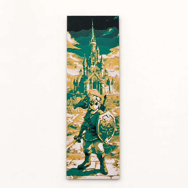 Castlebound Hero – Fantasy Adventure Bookmark