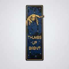 Cosmic Approval – Sci-Fi Bookmark