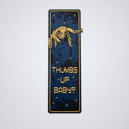 Cosmic Approval – Sci-Fi Bookmark