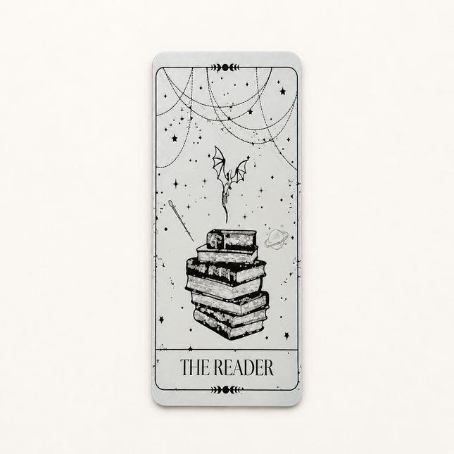 Cosmic Bookworm – Tarot Bookmark