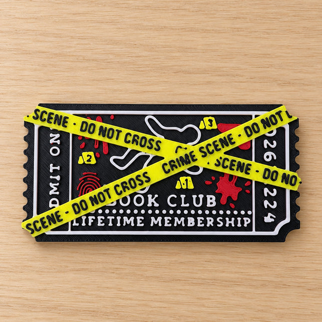 Crime Scene - Do Not Cross Book Club