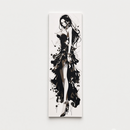 Dark Elegance – Anime Bookmark