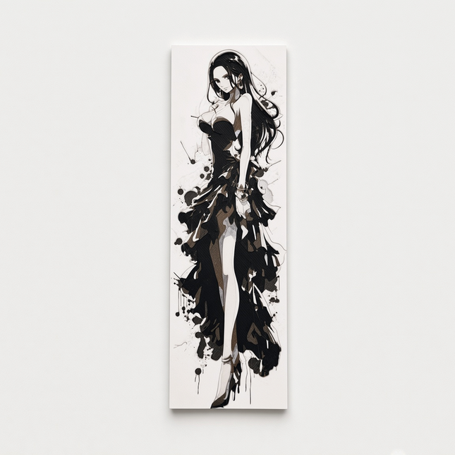 Dark Elegance – Anime Bookmark