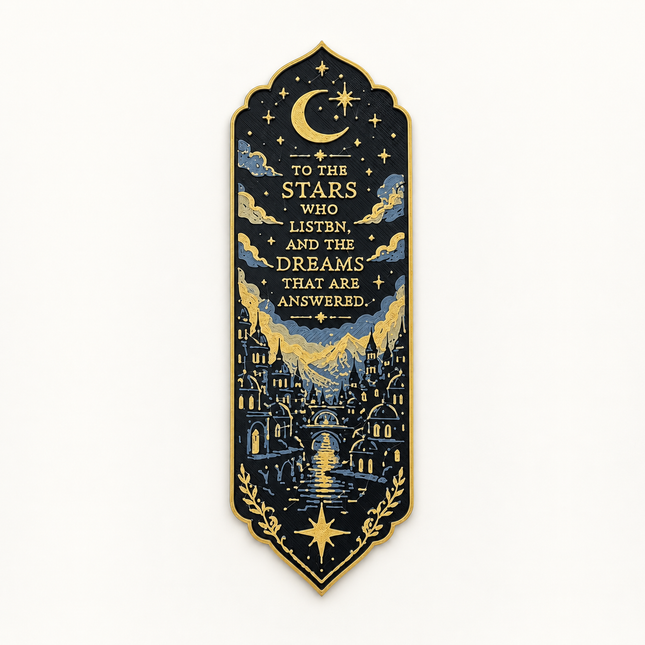 Dreams Among the Stars – Celestial Fantasy Bookmark
