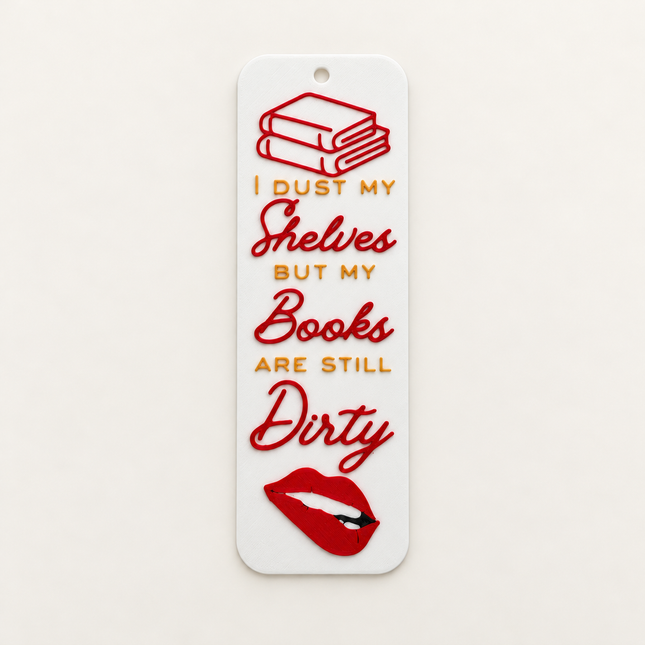 Dusty Shelves, Dirty Reads – Smut Bookmark