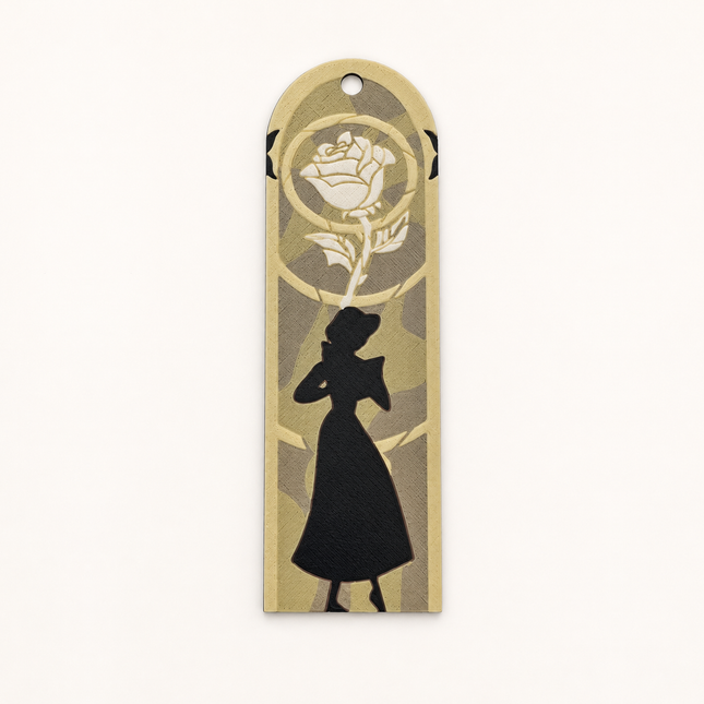 Enchanted Rose – Fairytale Princess Bookmark