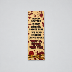 Forensic & Fabulous – Crime Reader Bookmark