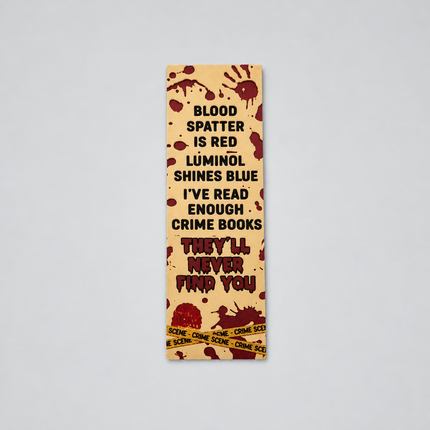 Forensic & Fabulous – Crime Reader Bookmark