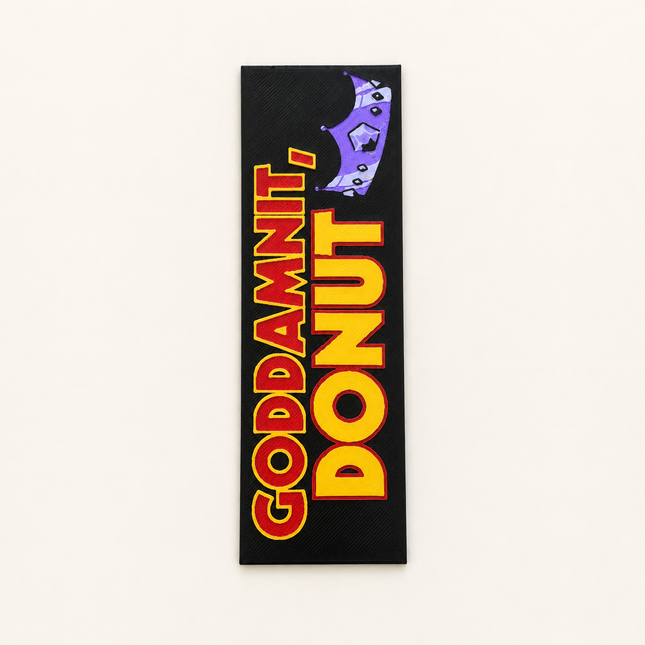 Goddammit Donut – LitRPG Bookmark