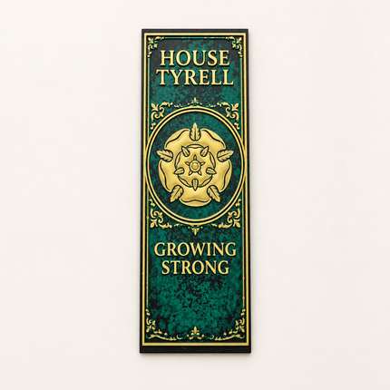 Highgarden Rose — Fantasy House Bookmark