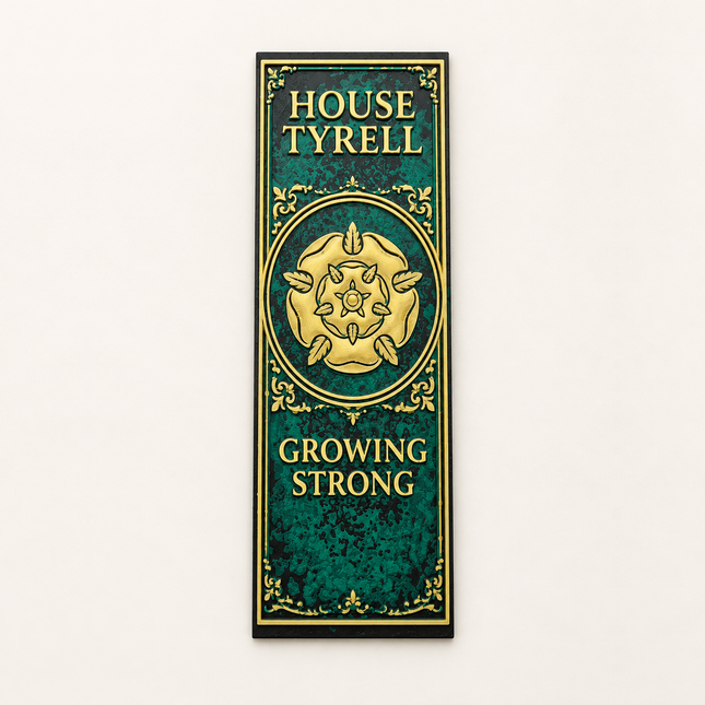 Highgarden Rose — Fantasy House Bookmark