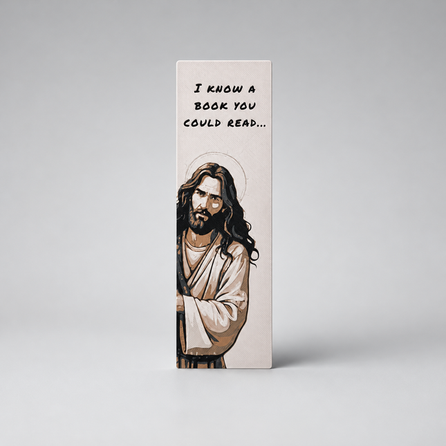 I Know a Book – Reader Humor Bookmark