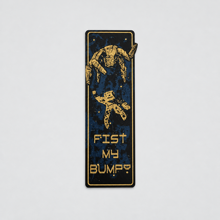 Interstellar Fist Bump – Sci-Fi Bookmark