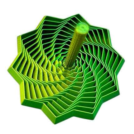 3D Printed Expanding Fidget Star - Sensory Fidget with Handle