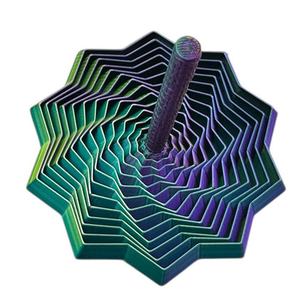 3D Printed Expanding Fidget Star - Sensory Fidget with Handle