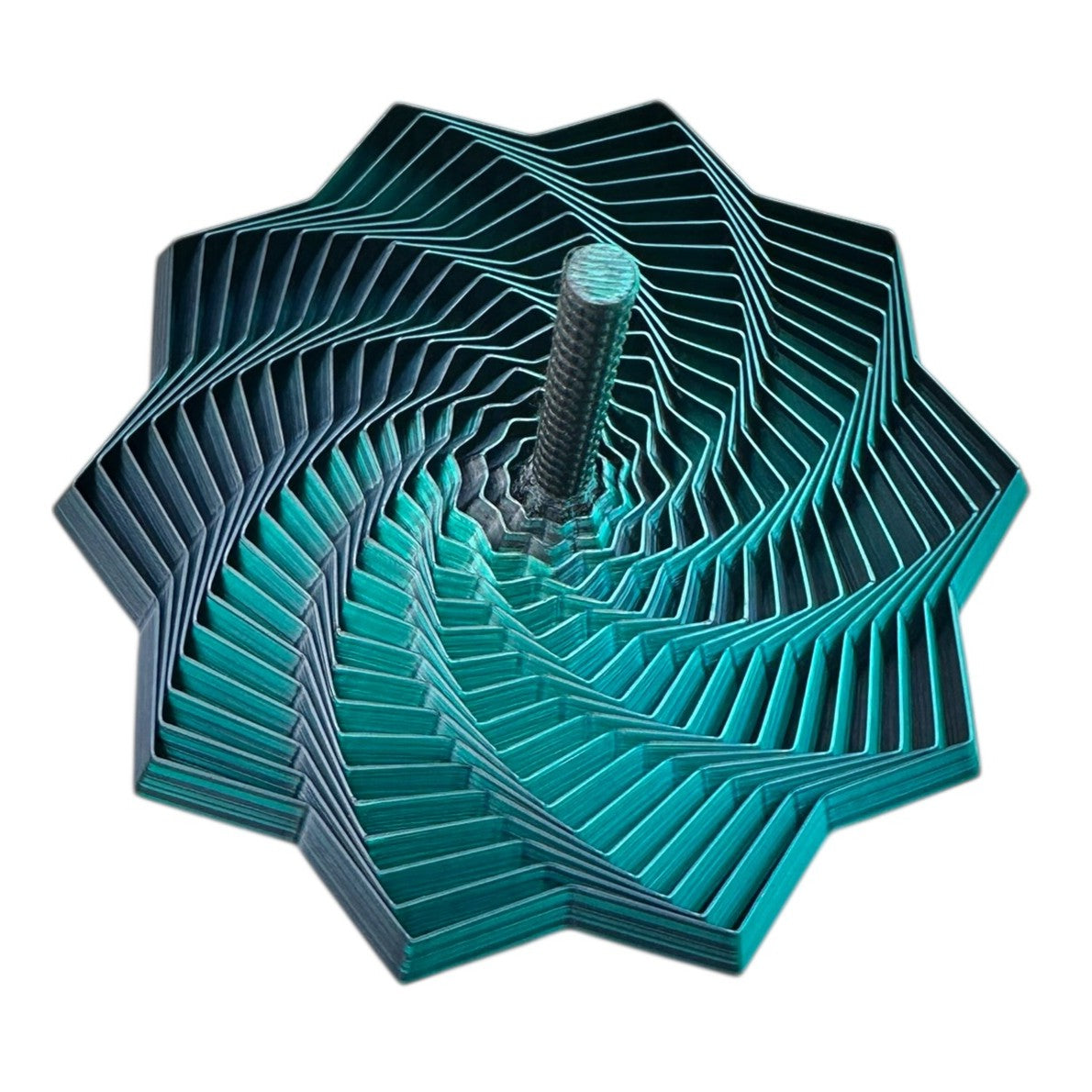 3D Printed Expanding Fidget Star - Sensory Fidget with Handle