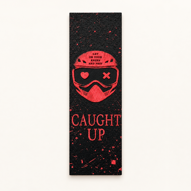 Kneel & Play – Masked Dark Romance Bookmark