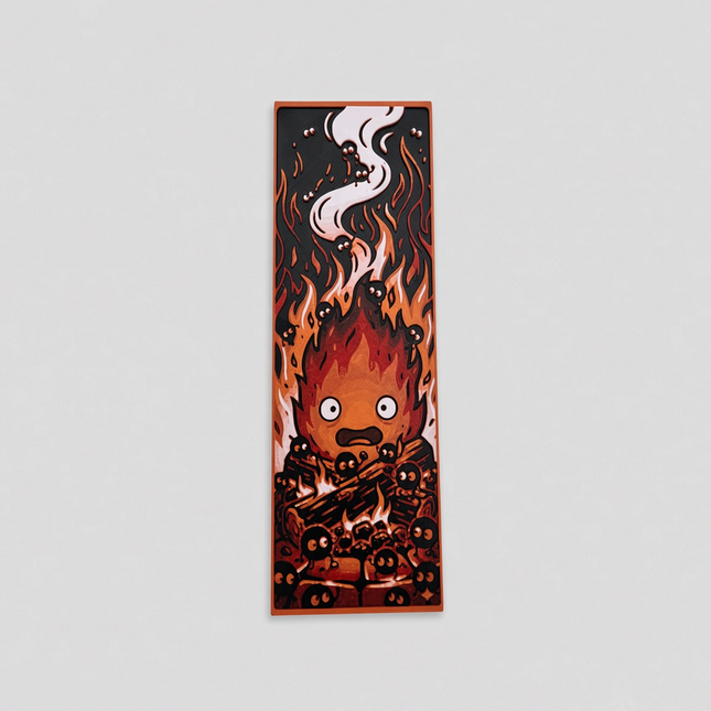 Little Flame – Cozy Fire Spirit Bookmark