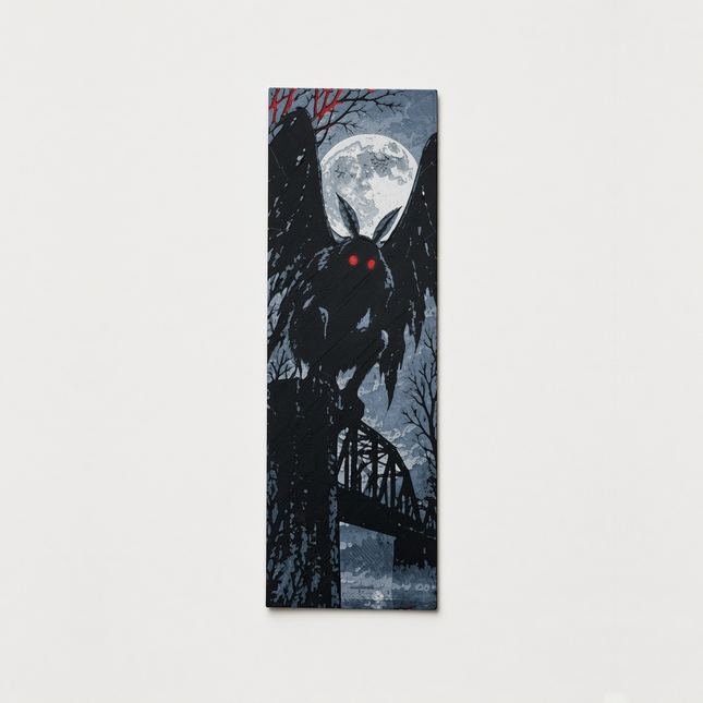 Midnight Watcher – Mothman Bookmark