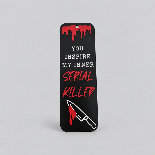 Murderous Thoughts, Cozy Reads – Dark Humor Bookmark