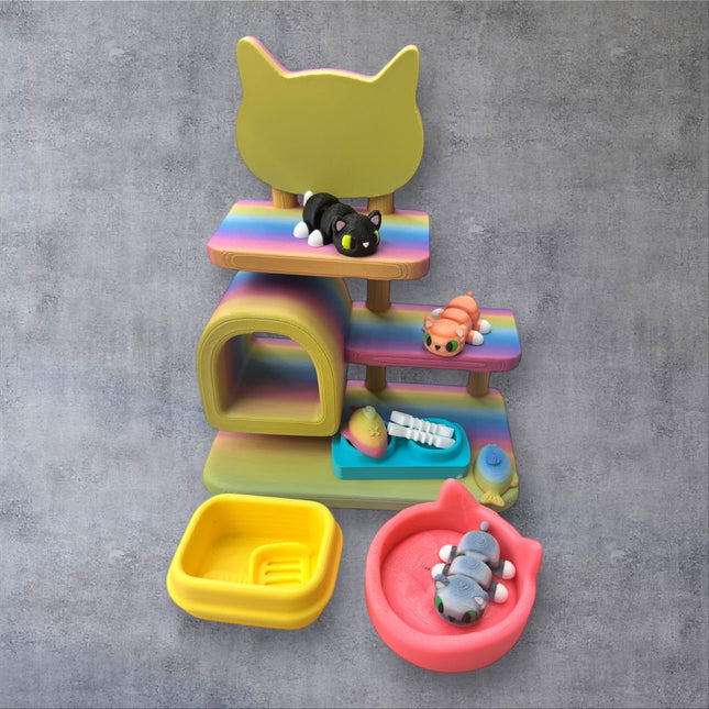 Mini Cat Tower Habitat