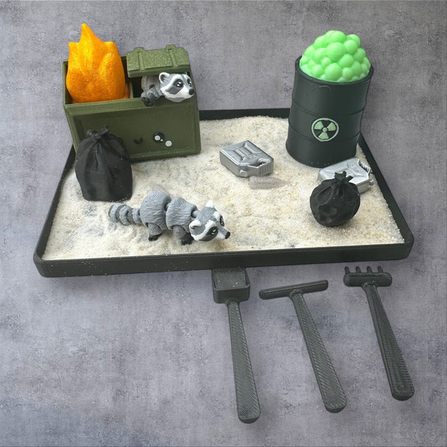 Dumpster Fire Zen Garden