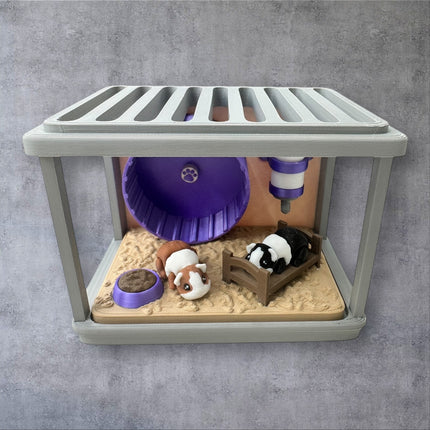 Mini Hamster Enclosure Habitat