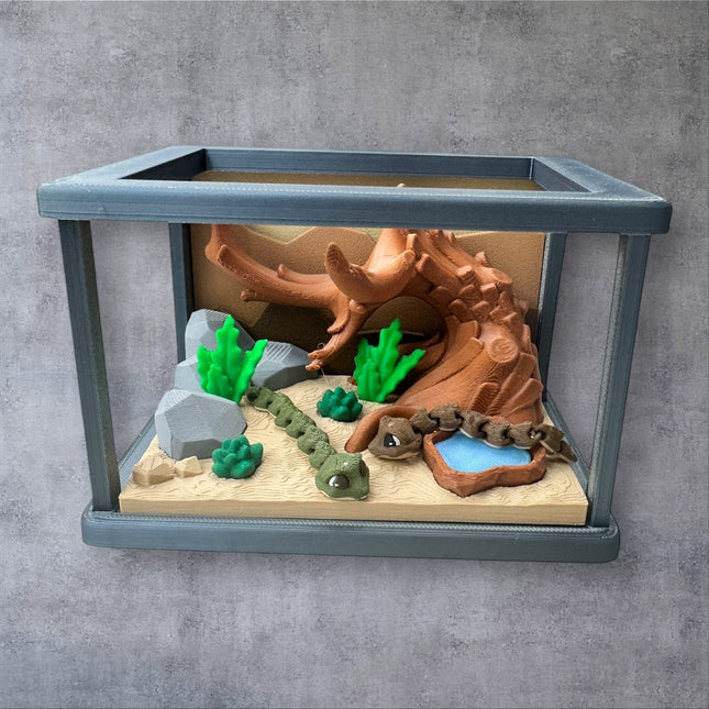 Mini Snake Reptile Enclosure Habitat