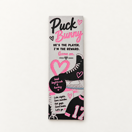 Pucking Obsessed – Hockey Romance Bookmark