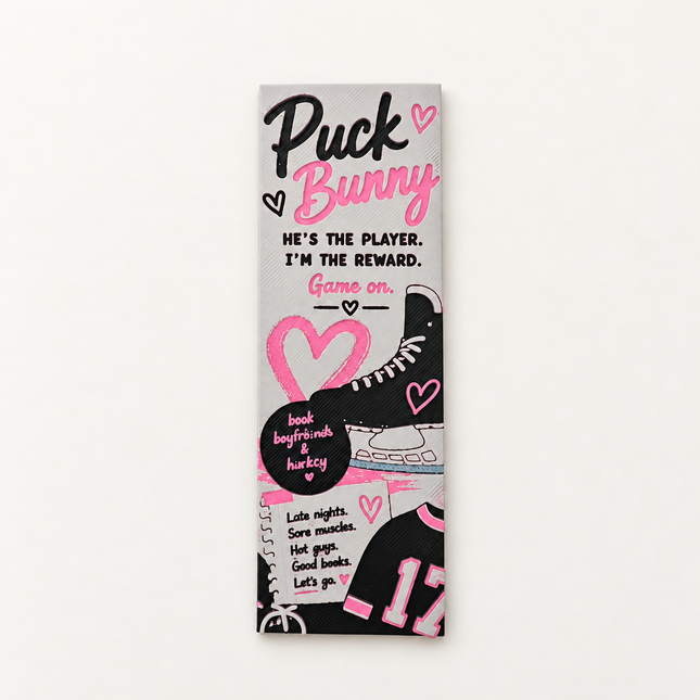 Pucking Obsessed – Hockey Romance Bookmark