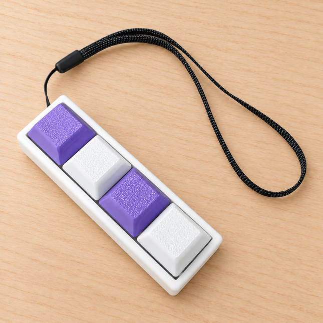 4 Key (Straight) Mechanical Keyboard Clicker