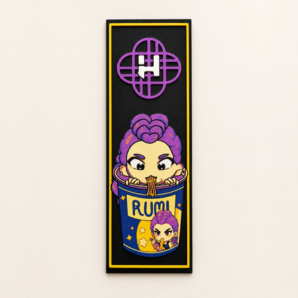 Ramen Royalty – K-Pop Fantasy Bookmark