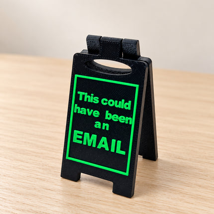 This Could Have Been an Email