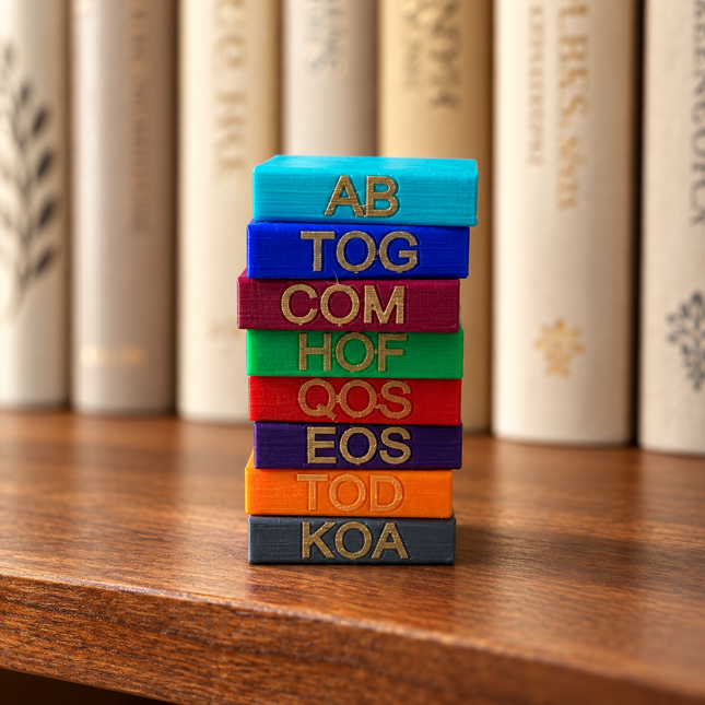 Throne of Glass miniature book stack