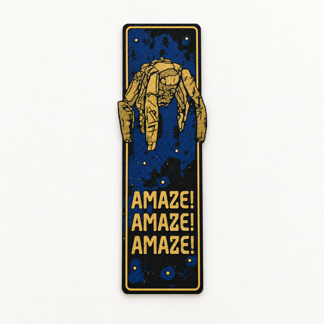 Triple Amazement – Sci-Fi Bookmark