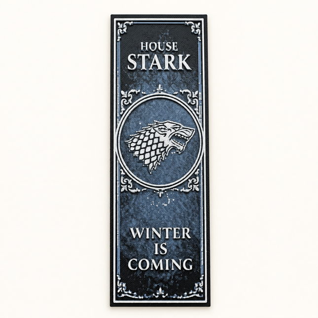 Winter Wolf — Fantasy House Bookmark