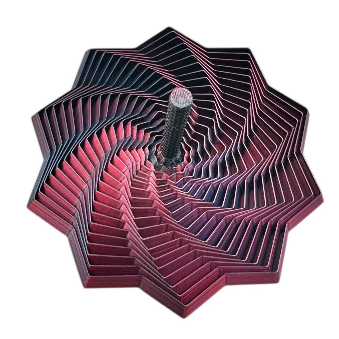 3D Printed Expanding Fidget Star - Sensory Fidget with Handle